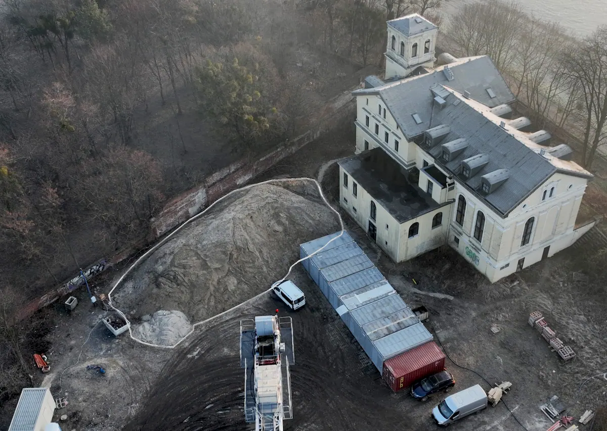 Drone Volume measurment of sand before